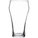 A clear Libbey Bell soda glass.