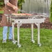 Backyard Pro CHAR-30SS 30" Heavy-Duty Stainless Steel Charcoal Grill with Adjustable Grates, Removable Legs, and Cover Main Thumbnail 1