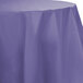Creative Converting 703268 82" Purple OctyRound Disposable Plastic Table Cover - 12/Case Main Thumbnail 2