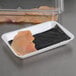 Black 4" x 7" Absorbent Meat, Fish, and Poultry Pad 50 Grams - 2000/Case Main Thumbnail 1