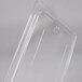 Cambro 20CWC135 Camwear 1/2 Size Clear Polycarbonate Flat Lid Main Thumbnail 4