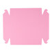 A pink rectangular box with a white border.