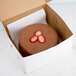 9" x 9" x 5" White Cake / Bakery Box - 100/Bundle Main Thumbnail 6
