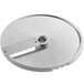 AvaMix 5/16" slicing disc, a circular metal object with a blade and a hole.