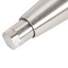 A stainless steel Wells Rear Leg Kit with a metal tip.