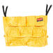 Rubbermaid FG264200YEL BRUTE Yellow Caddy Bag for 32 and 44 Gallon Trash Cans Main Thumbnail 1