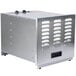 A silver rectangular stainless steel Weston Dehydrator with black accents.