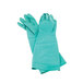 San Jamar Nitrile Green Large 19" 25 Mil Gloves with Flock Lining Main Thumbnail 1