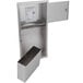 Bobrick B-369 ClassicSeries Recessed Paper Towel Dispenser / Waste Receptacle Main Thumbnail 4