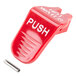 Bunn 02861.1006 Red Push Faucet Handle for Axiom Coffee Brewers Main Thumbnail 1