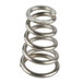A stack of Bunn metal springs on a white background.
