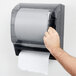 Black Roll Towel Dispenser with Lever Main Thumbnail 14