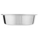 A stainless steel bowl for a Vollrath Classic Brass Chafer.