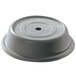 Cambro 103VS191 Versa 10 3/16" Granite Gray Camcover Round Plate Cover - 12/Case Main Thumbnail 1