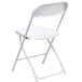 Flash Furniture LE-L-3-WHITE-GG White Folding Chair Main Thumbnail 2