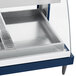 A Hatco Glo-Ray double shelf hot food display case with a clear glass door.