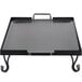 American Metalcraft GS27 Full Size Wrought Iron Griddle with Stand Main Thumbnail 3