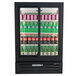 Beverage-Air LV15HC-1-B 36" Black Lumavue Refrigerated Sliding Glass Door Merchandiser Main Thumbnail 6