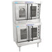 Bakers Pride BCO-G2 Cyclone Series Liquid Propane Double Deck Full Size Convection Oven - 120,000 BTU Main Thumbnail 2