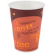 Choice 12 oz. Coffee Print Poly Paper Hot Cup - 1000/Case Main Thumbnail 4