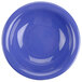 A purple melamine bowl with a white background.