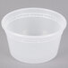 Pactiv/Newspring 12 oz. Translucent Round Deli Container - 40/Pack Main Thumbnail 2