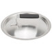 A Vollrath Torogard aluminum pan lid with a handle.