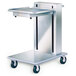 Lakeside 820 Stainless Steel Mobile Cantilever Tray Dispenser for 20" x 20" Trays Main Thumbnail 1