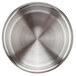 An American Metalcraft stainless steel hammered bowl with a circular metal surface.