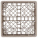 A beige square plastic rack with 20 compartments.