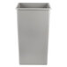 Rubbermaid FG395900GRAY Untouchable Gray Square Rigid Plastic Liner for FG917500 and FG917600 50 Gallon Containers Main Thumbnail 1