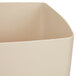 Rubbermaid FG356300BEIG Beige Square Rigid Plastic Liner for FG9P9000 and FG9P9100 Containers 19 Gallon Main Thumbnail 6