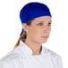 Headsweats 8807-804 Royal Blue Shorty Chef Cap Main Thumbnail 3