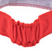 A red Headsweats headband with a white band.