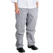 Chef Revival Unisex Houndstooth Chef Trousers - Large Main Thumbnail 3