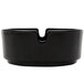 Arcoroc 55878 2 7/8" Black Round Stackable Glass Ashtray by Arc Cardinal - 24/Case Main Thumbnail 4