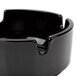 Arcoroc 55878 2 7/8" Black Round Stackable Glass Ashtray by Arc Cardinal - 24/Case Main Thumbnail 6