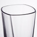 An Arcoroc cooler glass with a black rim.