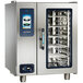 An Alto-Shaam CTP10-10E combi oven with a glass door.