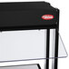 A black Hatco countertop buffet warmer with a clear glass top.