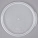 Cambro RFS6SCPP190 6, 8 Qt. Translucent Round Seal Cover for Clear Camwear Containers Main Thumbnail 2
