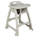 Lancaster Table & Seating Gray Plastic High Chair Tray Main Thumbnail 3