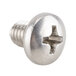A close-up of a Nemco stainless steel raised head screw.