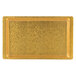 20" x 12" Textured Gold Acrylic Display Tray Main Thumbnail 2