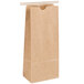 1 lb. Brown Kraft Paper Coffee Bag with Reclosable Tin Tie - 100/Pack Main Thumbnail 2
