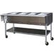 Eagle Group PDHT4 Portable Electric Hot Food Table Four Pan - Open Well, 120V Main Thumbnail 1