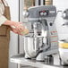 Hobart Legacy+ HL120 12 Qt. Planetary Stand Mixer with Guard & Standard Accessories - 120V, 1/2 hp Main Thumbnail 1