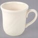 Homer Laughlin by Steelite International HL6141000 7.25 oz. Ivory (American White) China Cup - 36/Case Main Thumbnail 3