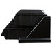 Cambro 8RS8110 Black Versa Self Serve Condiment Bin Stand Set with 2-Tier Stand and 12" Condiment Bins Main Thumbnail 4