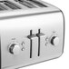 KitchenAid KMT4115OB Onyx Black Four Slice Toaster with Manual Lift Main Thumbnail 6